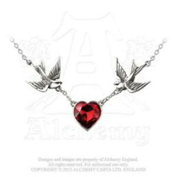 【送料無料】アクセサリー　ネックレスイングランドゴシックalchemy inglaterra gothic joyas swallow heart ulfp 1collar