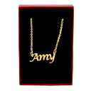 【送料無料】アクセサリー ネックレスネックレスamyoro collar de nombrepersonalizados joyerade aniversario cumpleaos boda(4)