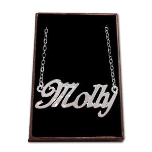 【送料無料】アクセサリー ネックレスゴールドネックレスモリーカスタムコミットメントoro blanco plateado collar de nombremollyidea del regalo para ellacompromiso personalizado 【送料無料】アクセサリー ネックレスゴールドネックレスモリーカスタムコミットメントoro blanco plateado collar de nombremollyidea del regalo para ellacompromiso personalizado