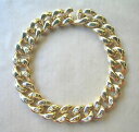 【送料無料】アクセサリー ネックレスドーレコート150 collier chaine ras de cou en plastique dore et stras...
