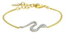 【送料無料】アクセサリー　ネックレス　ゴールドメタルエデンカフguess bracciale da donna metallo oro eden serpent ubb71537s