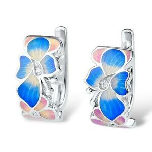 【送料無料】アクセサリー　ネックレス　パラダイスバタフライスターリングシルバーイヤリングロボparadiso butterfly vero argento sterling 925 orecchini a lobo s01
