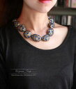 【送料無料】アクセサリー ネックレス コリアーラスデュコートアールデコバロックビンテージcollier ras du cou art deco chaine b...
