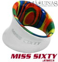 【送料無料】アクセサリー ネックレス ミスイタリアメープルリングanillo * miss sixty * talla 12 16,55mm pvp 69 ma...