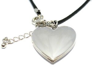 ̵ۥ꡼ͥå쥹ϡȥڥȥͥå쥹metallo inciso personalizzato amore cuore ciondolo collana placcato argento regalo aa119