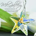 【送料無料】アクセサリー ネックレス ペンダントシルバースタークリスタルクリスタルスワロフスキーgrande ciondolo 925 argento 40mm star crystal abcristalli di swarovski