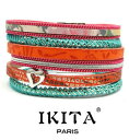 【送料無料】アクセサリー ネックレス カフパリイビサブラジルbracciale lusso ikita parigi ibiza brasile chiusura magnetica cuore colorato
