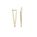 【送料無料】アクセサリー ネックレス fiorelli fashion yellow gold plated v earrings e5241(4)