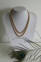 【送料無料】アクセサリー ネックレス コリアダブルジョリレトロビンテージシックravissant collier perles double rang joli fermoir avec strass vintage rtro chic