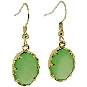 【送料無料】アクセサリー　ネックレス　パークレーンガラスイヤリングペンダントセットpark lane donna goldtone verde glass set orecchini pendenti