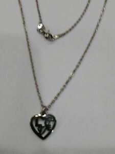 【送料無料】アクセサリー ネックレス brosway, collana donna con ciondolo cuore, love, , 43cm btjj04, nuova