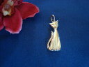 【送料無料】アクセサリー ネックレス ペンダントトレーラーシルバーciondolo charms gatto charms mietze cats rimorc...