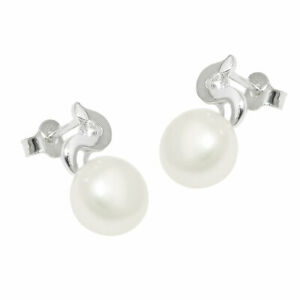 【送料無料】アクセサリー ネックレス プラグパールシルバーspina 16x9mm allevamento perla con zirconi kt argento 925