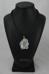 【送料無料】アクセサリー ネックレス バセットハウンドタイプネックレスコーティングシルバーアートbasset hound tipo 2 collana rivestita d’argento, alta qualit art dog it