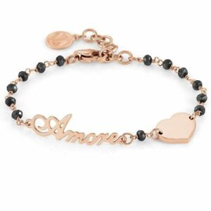 【送料無料】アクセサリー　ネックレス　スチールシルバーカフbracciale cuore nomination in acciaio e argento 925(4)