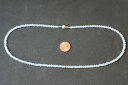 【送料無料】アクセサリー ネックレス ガラスチェーンメートルopalith vetro, per sintesi catena rondell 3,5x2,5 mm fac l 42 cm m0112m(4)
