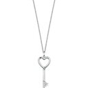 【送料無料】アクセサリー ネックレス ネックレスキースチールハートスワロフスキーcollana donna morellato istanti saix04 acciaio chiave cuore swarovski(4)