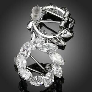 【送料無料】アクセサリー　ネックレス　ピボットリングデザインイヤリングorecchini a perno corona design per le donne signore ragazze mje0116