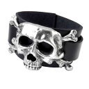 【送料無料】アクセサリー ネックレス ゴシックピューターブレスレットブランドalchemy gothic i dieth peltro bracciale nuovo di zecca
