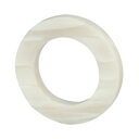 【送料無料】アクセサリー　ネックレス　デザインペンダントernstes design ciondolo an343 seta legno bianco 28 mm