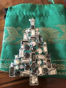 【送料無料】アクセサリー　ネックレス　ビンテージクリスマスツリーブローチvintage christmas tree c..