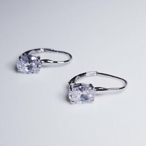 【送料無料】アクセサリー ネックレス ソリッドスターリングシルバーイヤリングフックサポートホワイトゴールドnuova 14k oro bianco su solido argento sterling 925 orecchini ad amo supporto