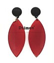 【送料無料】アクセサリー ネックレス アートドルマンピンイヤリングorecchino a perno con losanga in resina rossa art b000251 dolman bijoux(4)