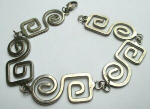 【送料無料】アクセサリー　ネックレス　オリジナルブレスレットアルジェントレトロヴィンテージoriginal bracelet couleur argent maillons ajours bijou rtro vintage 2996