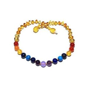 【送料無料】アクセサリー　ネックレス　フェーベレモンバルトネックレスオレンジビーズadulto phoebe lemon baltic amber gemstone collana love ambra x perline boho chakra