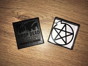 【送料無料】アクセサリー　ネックレス　デッドドロップイヤリングオイルサイクスマントラrare drop dead clothing pentagram orecchini oli sykes bmth mantra amo