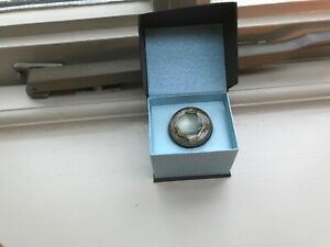 【送料無料】アクセサリー　ネックレス　カクテルリングセージグリーンゴールドブラック