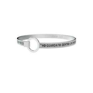 【送料無料】アクセサリー　ネックレス　カフリジッドヴァスコロッシbracciale kidult di vasco rossi da donna rigido con frase canzone senza parole