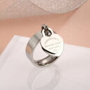 【送料無料】アクセサリー ネックレス メダルナッパリングサイズanello fascino medaglia nappa cuore incisa forever amare taglie una scelta