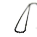 【送料無料】アクセサリー ネックレス ボールチェーンバヨネットmelano sfera catena nero m 01n026 46 cm nero 2 mm di spessore di chiusura a baionetta(4)
