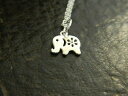 【送料無料】アクセサリー ネックレス スターリングシルバーエレファントネックレスペンダントoriginale 925 argento sterling carino piccolo piccoli collana con pendente charm elefante regalo