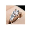 【送料無料】アクセサリー ネックレス リングkホワイトゴールドシルバークリスタルdonna anello oro bianco 18k cristallo argento anello di fidanzamento idea regalo