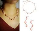 【送料無料】アクセサリー ネックレス ネックレスイヤリングヘビパールラスレトロセットネックimpostare collana orecchini serpent...