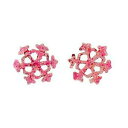 【送料無料】アクセサリー ネックレス チョイヤリングピンスノーフレークjo for girls blu argento sterling orecchini a perno fiocco di neve scintillante 9mm(4)