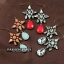 【送料無料】アクセサリー　ネックレス　サイクルciclo dorecchio stella brillante blu rosso originale sera matrimonio regalo bb