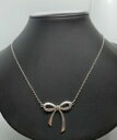 【送料無料】アクセサリー ネックレス コリアーファムファラスデコートアルジェントcollier femme ras de cou noeud argent 92...