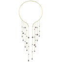 【送料無料】アクセサリー ネックレス コリアーコートラスデュカウンタカテゴリタッセルノワールバックcollier court ras du cou dor ri...