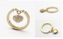 【送料無料】アクセサリー ネックレス リングピンクゴールドクリスタルハートサンバレンティーノprezioso anello da donna oro rosa 18k pl cristallo amore cuore san valentino