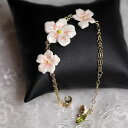 【送料無料】アクセサリー ネックレス ブレスレットエナメルローズbraccialetto tre fiore smalto bianco rosa gialla originale sera matrimonio