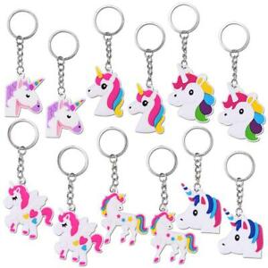 【送料無料】アクセサリー　ネックレス　パックキーチェーンゴムカフブレスレットkonsait unicorno bomboniere confezione da 30 bracciale braccialetto in gomma portachiavi