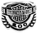 ハーレー 【送料無料】アクセサリー　ネックレス　ハーレーダビッドソンリングhrly anello con scritta harley davidson it 26