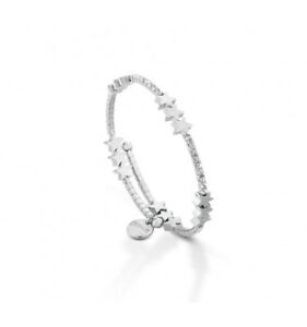 【送料無料】アクセサリー　ネックレス　スワロフスキーテニスブレスレットsconto 15 bracciale tennis donna kebros semirigido con swarovski