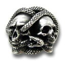 nuovo peltro alchemy gothic metal wear corruzione teschi serpente anello fatta in uk r172ピューターゴシックメタルリング※注意※NYからの配送になりますので2週間前後お時間をいただきます。人気の商品は在庫が無い場合がございます。ご了承くださいませ。サイズの種類の商品は購入時の備考欄にご希望のサイズをご記載ください。　携帯メールでの登録ですと楽天からのメールが届かない場合がございます。