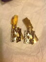 【送料無料】アクセサリー ネックレス パリイヤリングクリップオンmodernist delphine nardin paris nuovi e mai indossati orecchini a clipon