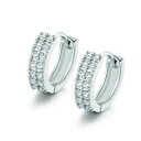 【送料無料】アクセサリー ネックレス kホワイトゴールドイヤリング18k oro bianco orecchino a cerchio della crosta 256a