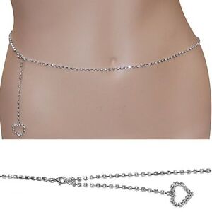 【送料無料】アクセサリー ネックレス チェーンサイズベリーハートペンダントcatena tagliapancia 95cm strass con cuore pendente
